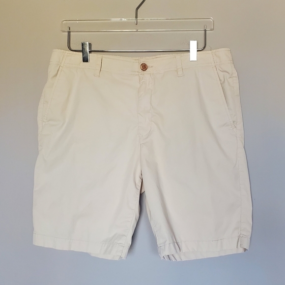 Taylor Vintage Airotec Regular Fit 9" Cotton/Nylon Walking Short Stone Size 36 - Picture 9 of 9